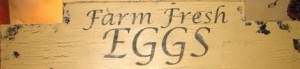 farm fresh eggs