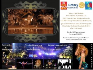 Rotary Marbella summer gala