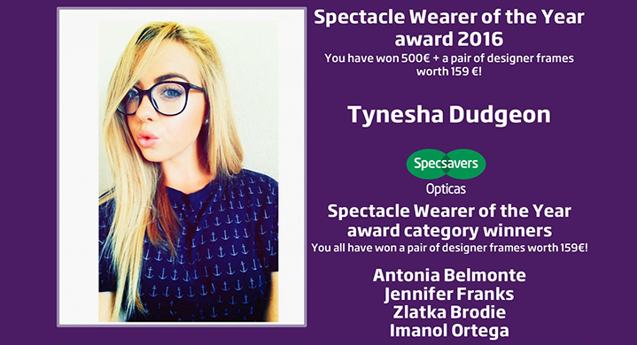 Spectacle Wearer of the Year Competition Announced