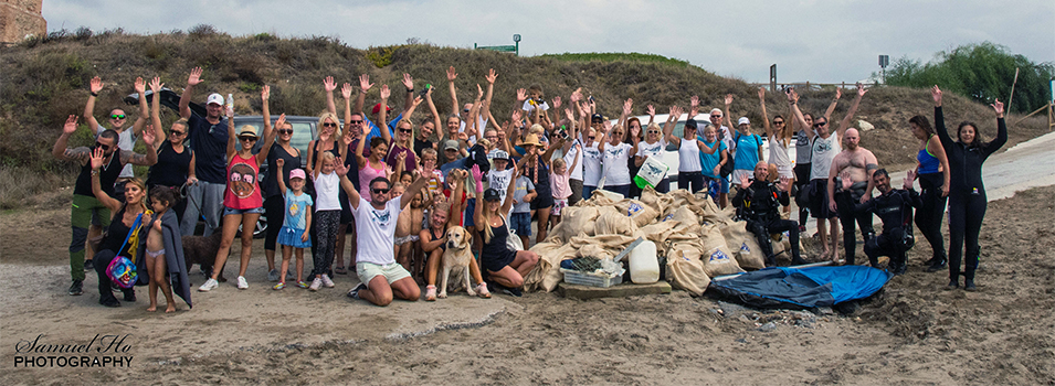 Plastic Free Seas Worldwide fundraising and beach clean activities