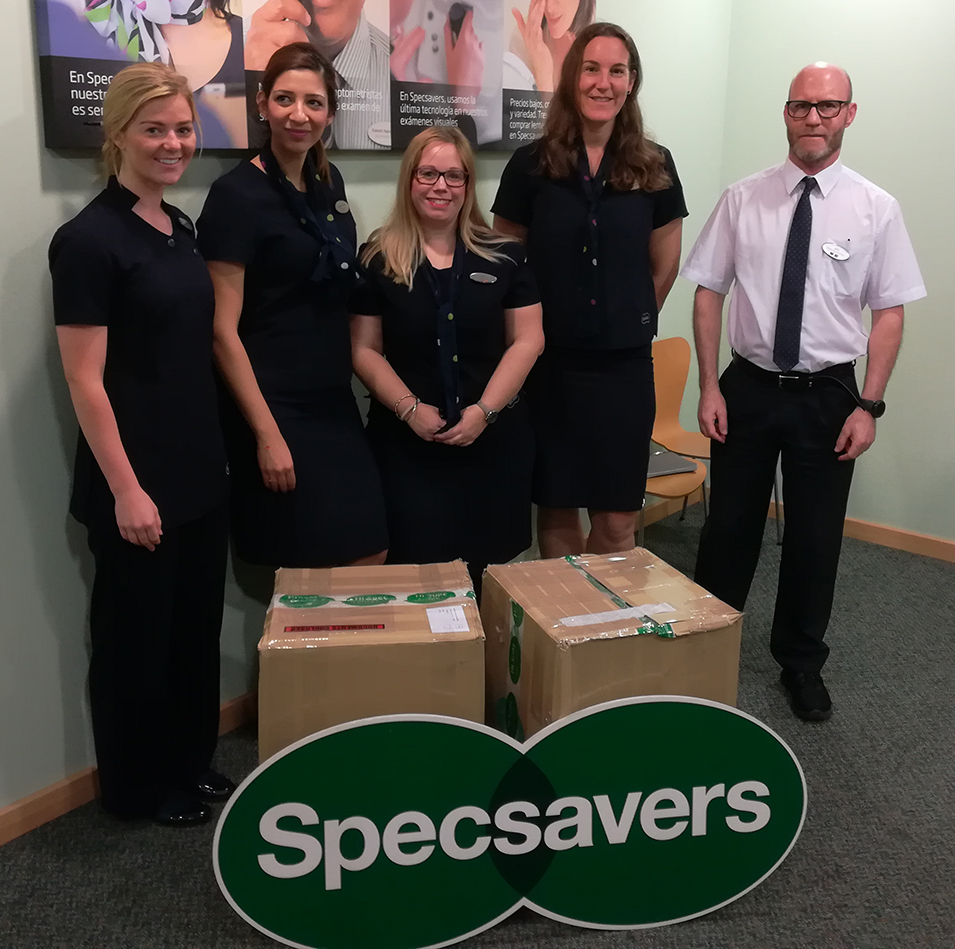 Lions Clubs in Marbella and Mijas receive support from Specsavers Ópticas